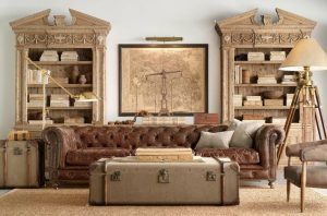 Steampunk-inspired home decor